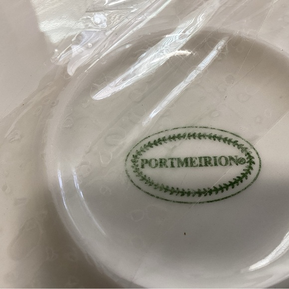 Vintage Portmerion Botanie Garden 11" Floral Cake Plate with Server - Picture 9 of 9